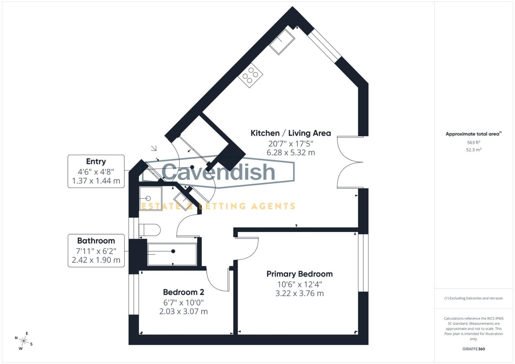 Ffordd Byrnwr Gwair, Mold, CH7 floorplan