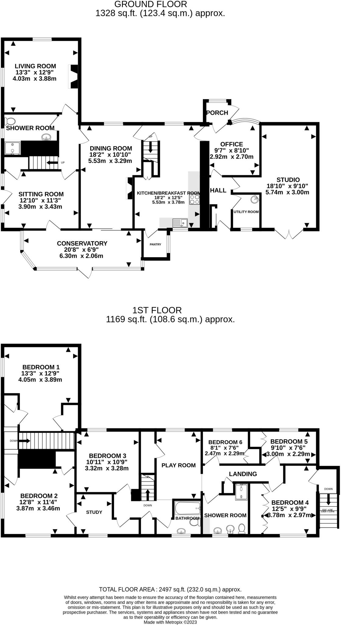 Black Hill, Clunton, Craven Arms, Shropshire floorplan