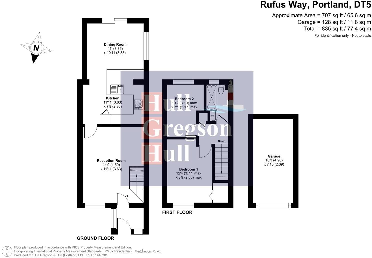 Rufus Way, Portland floorplan