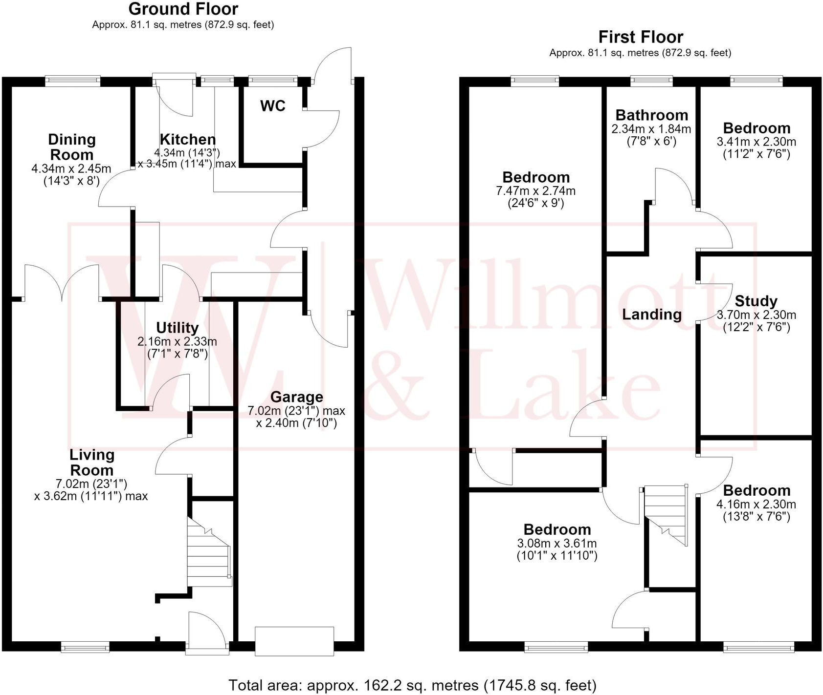 Lower Park Crescent, Bishop's Stortford, CM23 floorplan