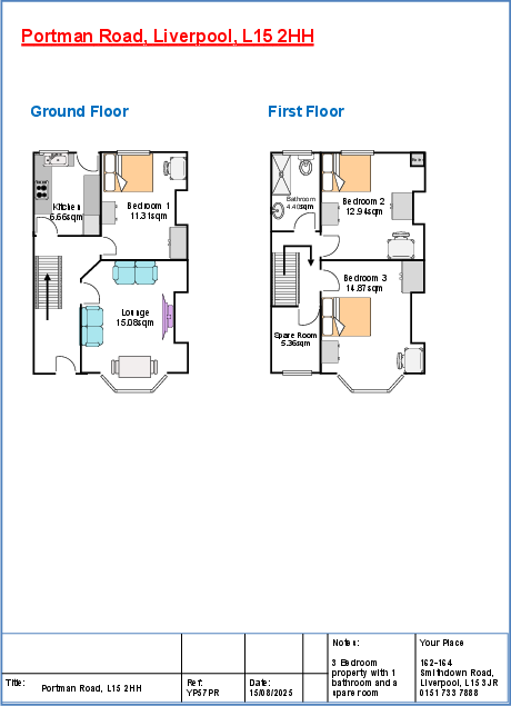 Portman Road, Liverpool floorplan
