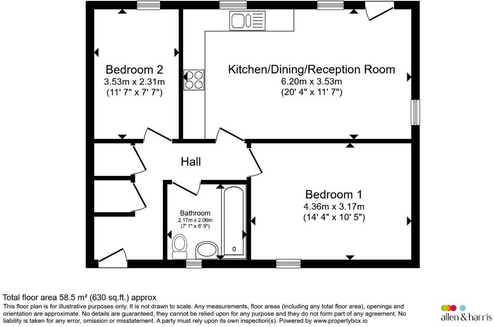 Rhodfa Crughywel, St. Mellons, Cardiff floorplan