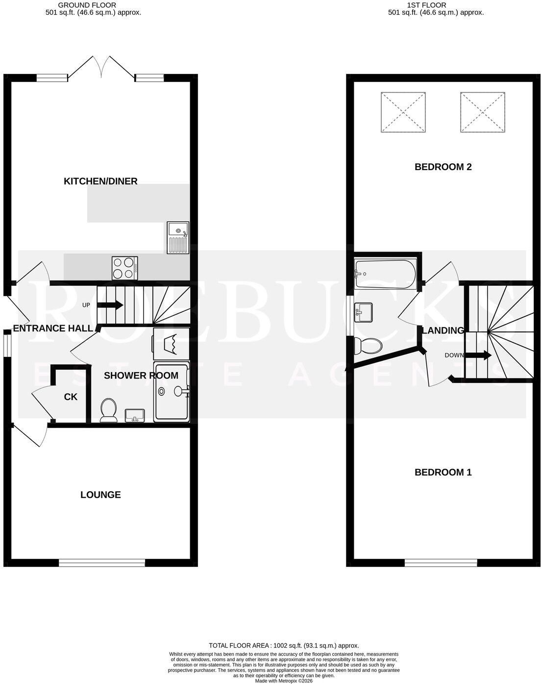 Broom Close, Barnsley, S70 floorplan