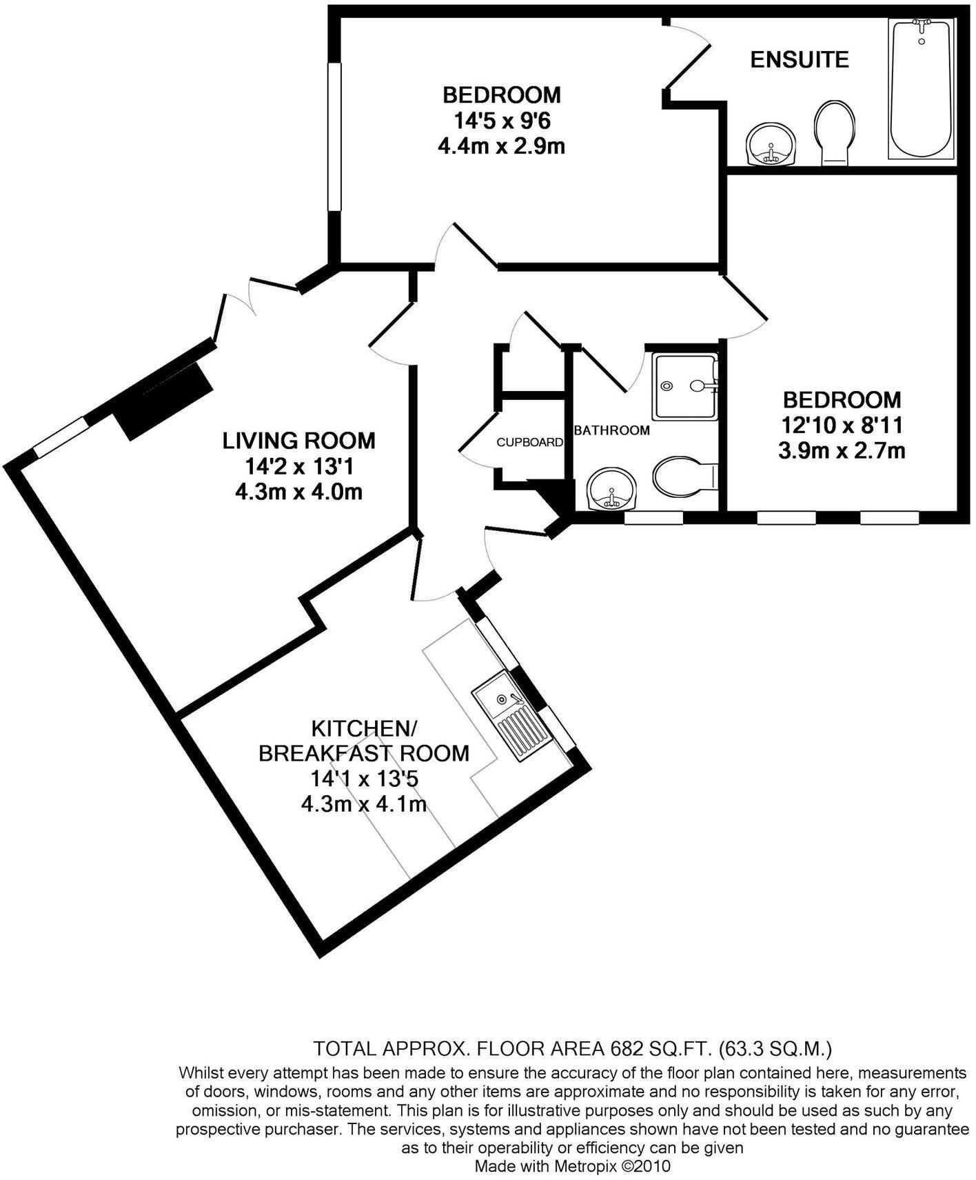 Town Hall Court, Whitchurch, RG28 7AF floorplan