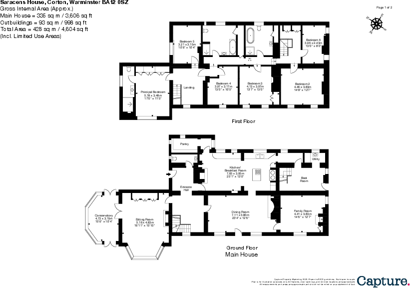 Corton floorplan