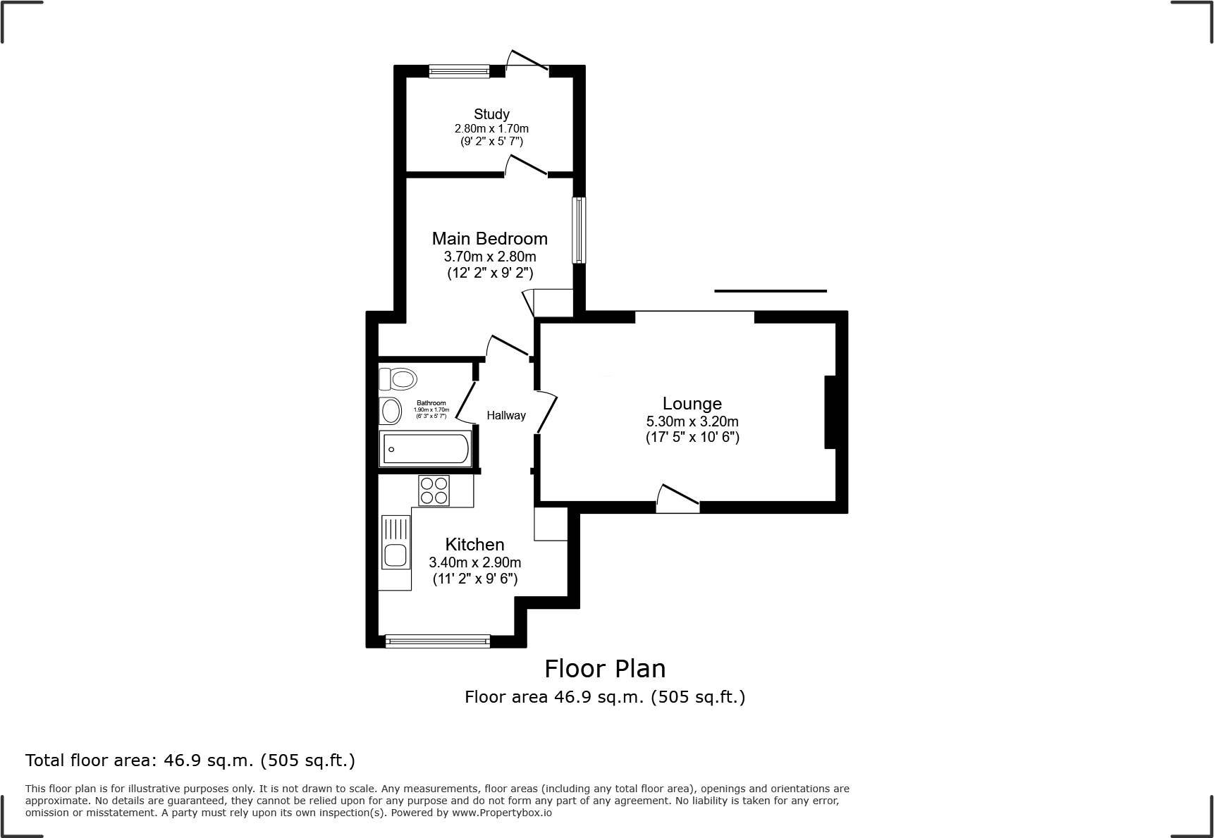 Greystoke Avenue, Bristol, BS10 floorplan