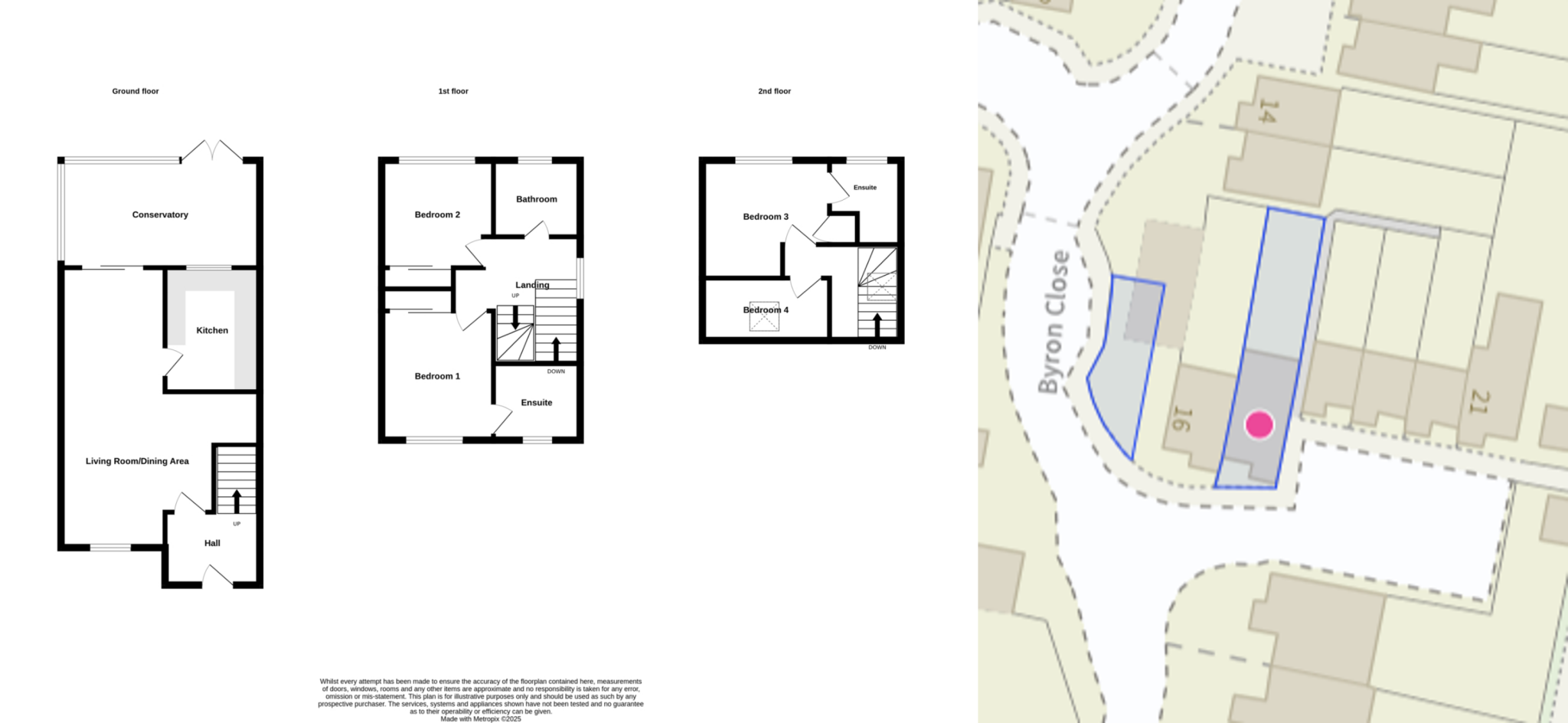Byron Close, Horsham, West Sussex, RH12 floorplan