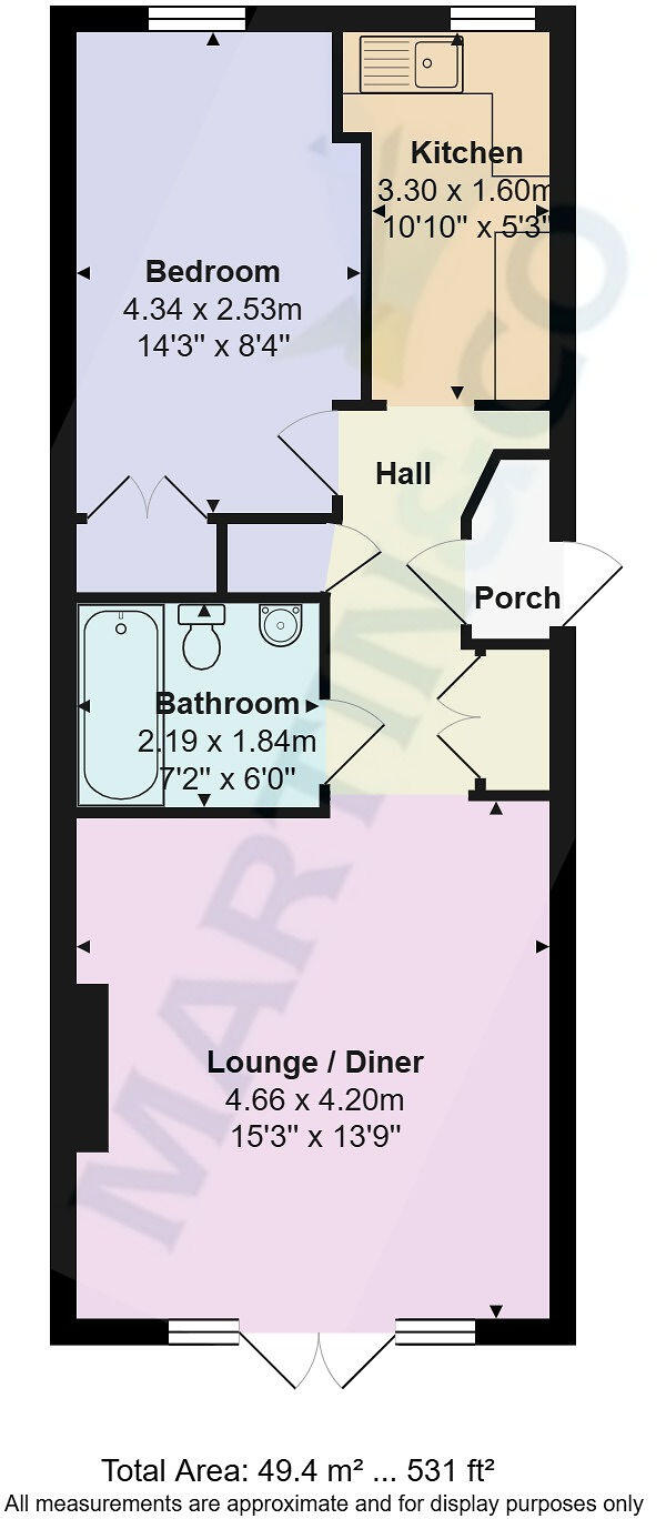 Boscombe Spa Road, Bournemouth floorplan