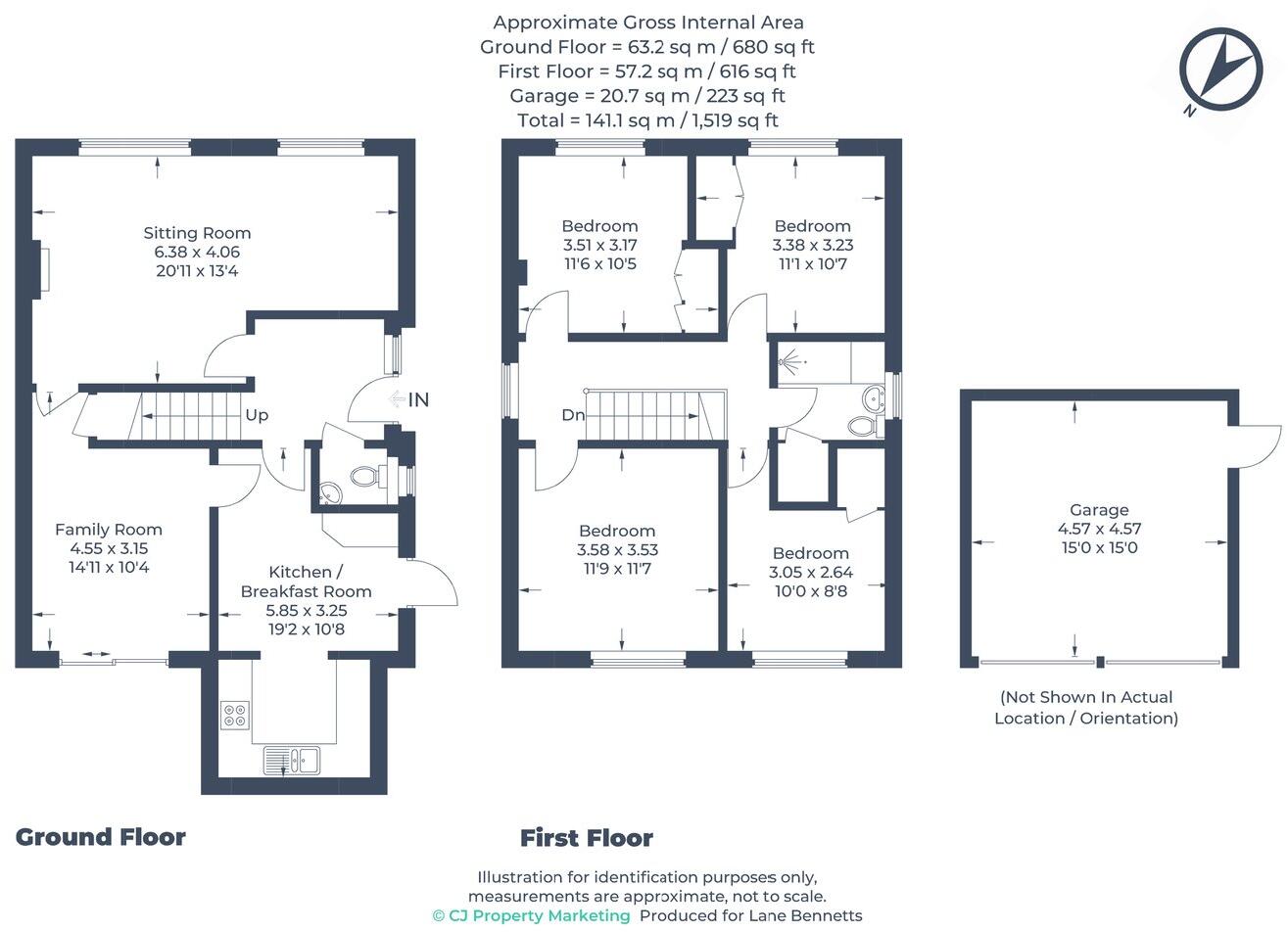 The Birches, Letchworth Garden City, SG6 floorplan