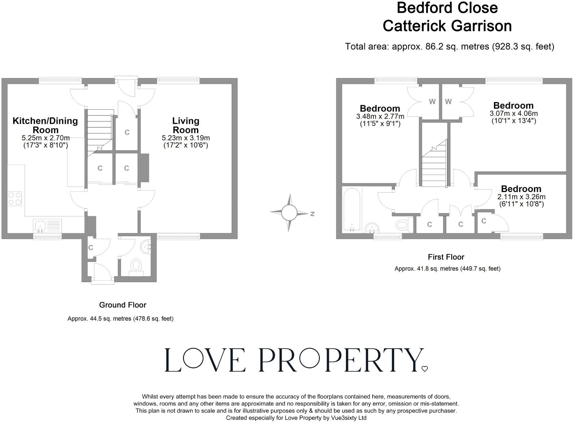Bedford Close, Catterick Garrison floorplan