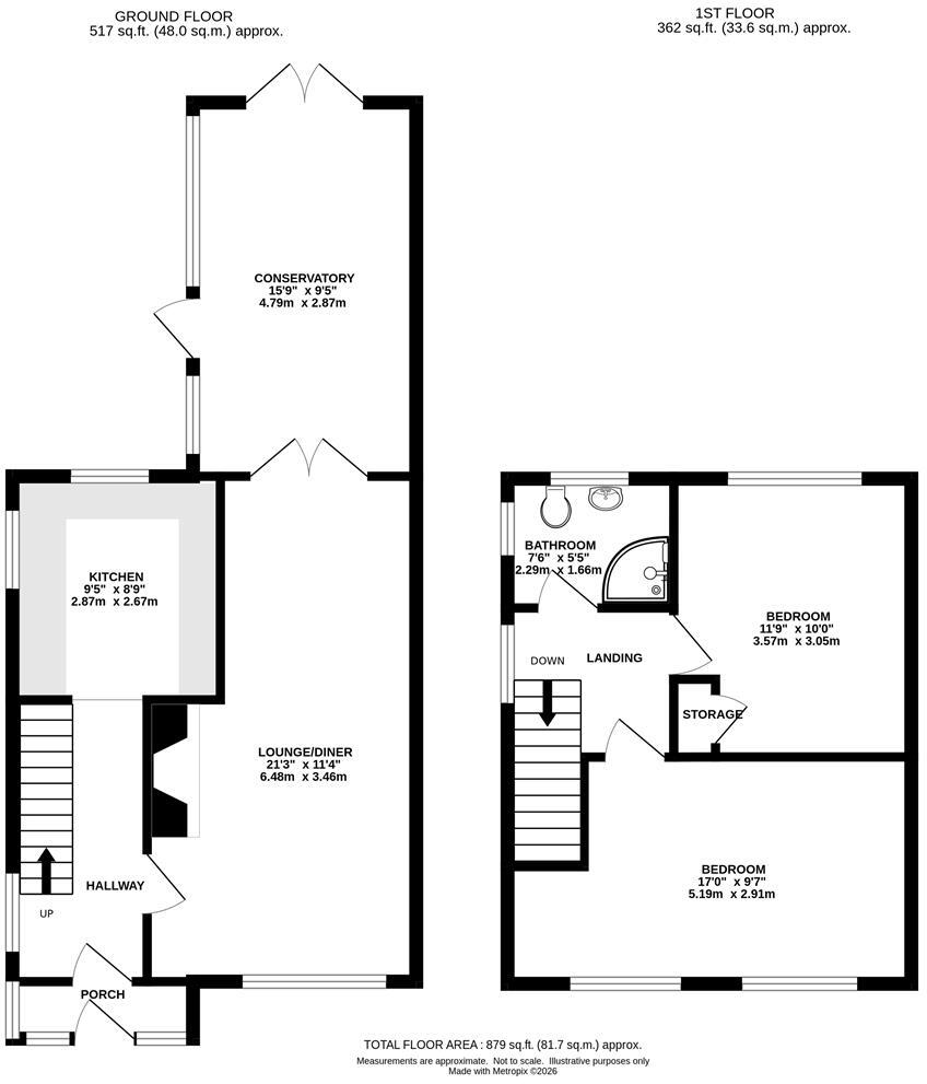 Boundary Drive, Hutton, Brentwood floorplan