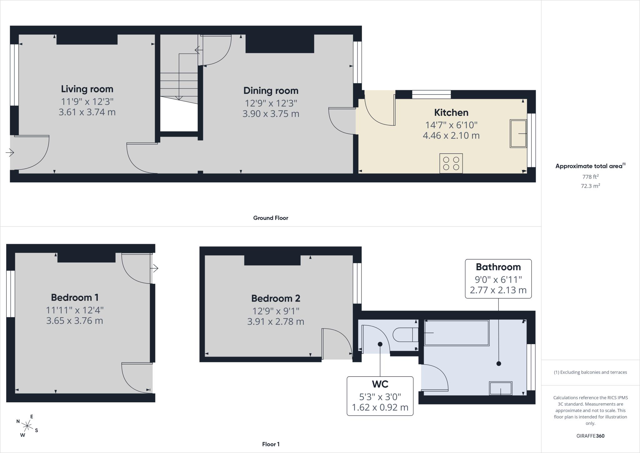 Wharf Road, Pinxton, Nottingham, NG16 6LH floorplan