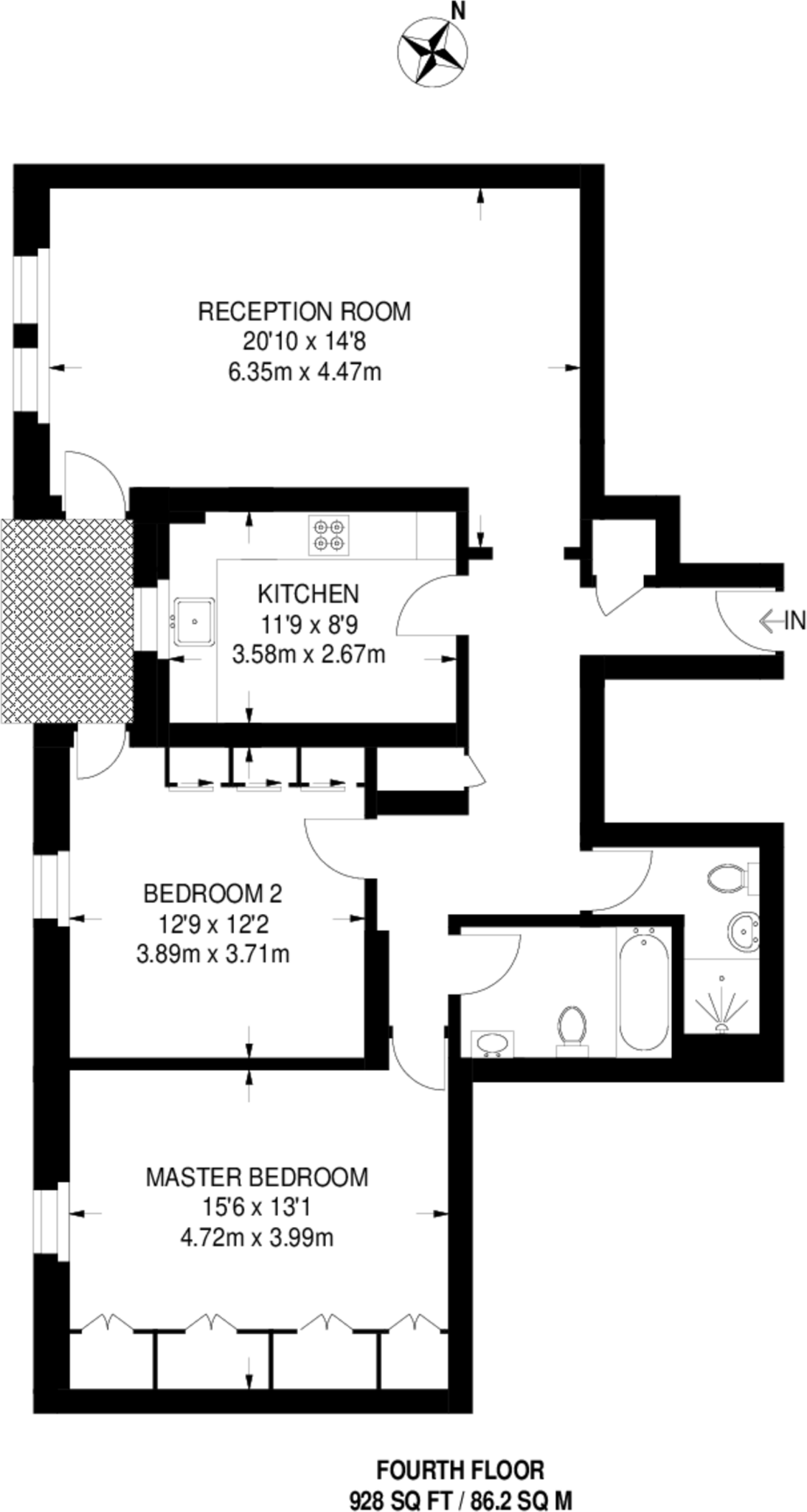 Holyport Road, Fulham, London, SW6 floorplan