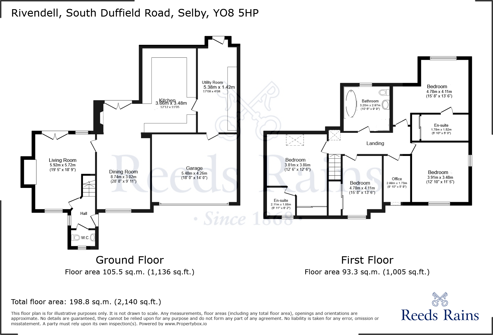 South Duffield Road, Osgodby, Selby, North Yorkshire, YO8 floorplan