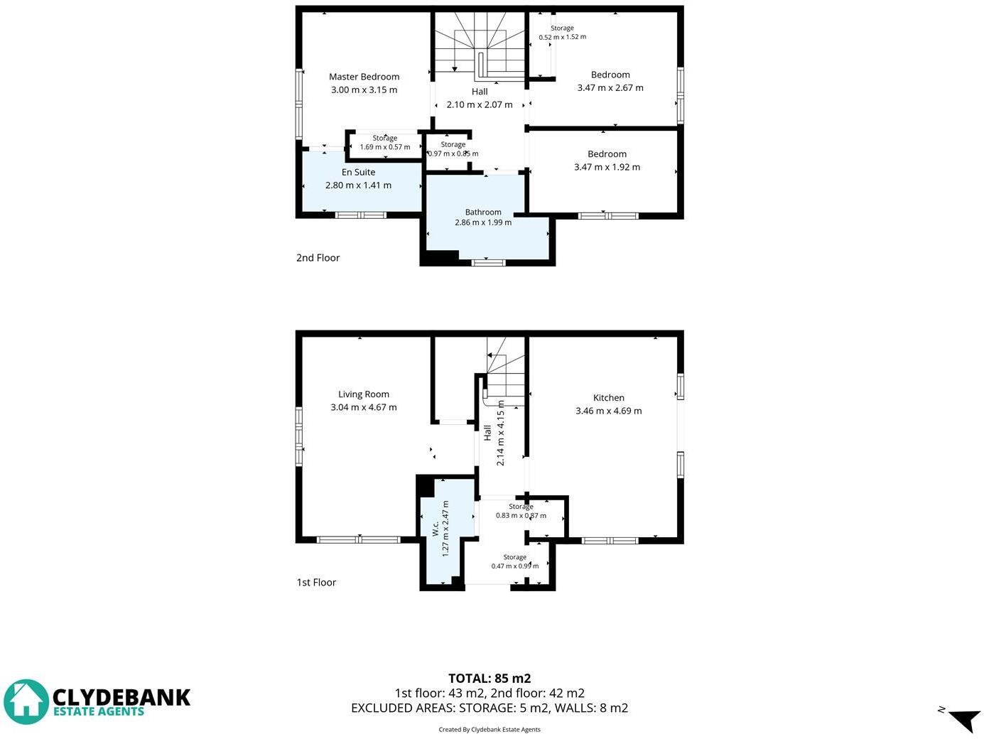 Clarence Square, Clydebank floorplan