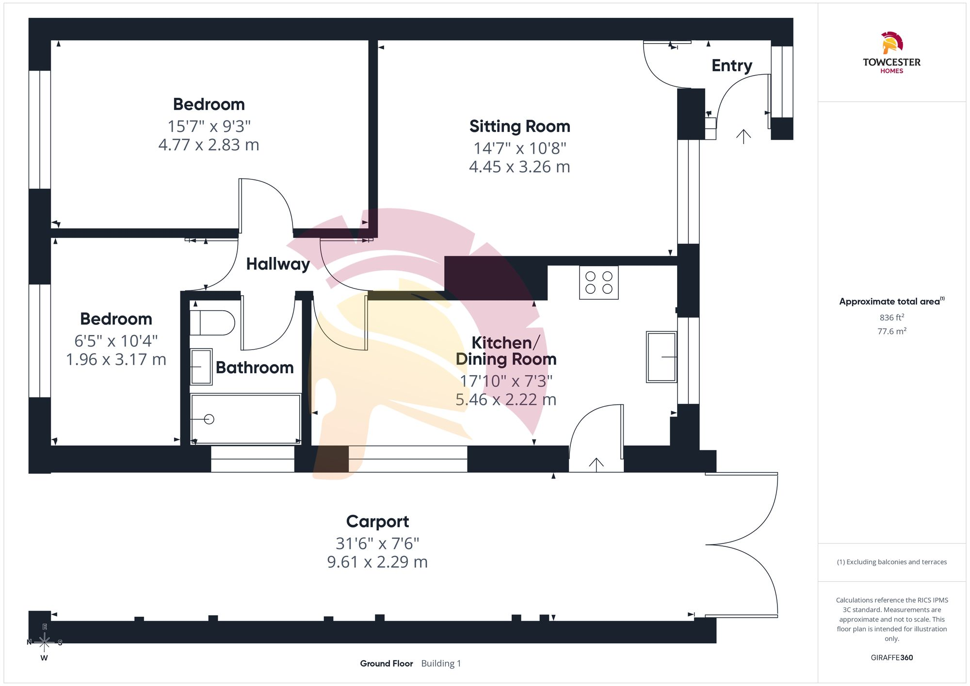 Norton Crescent, Towcester, NN12 floorplan