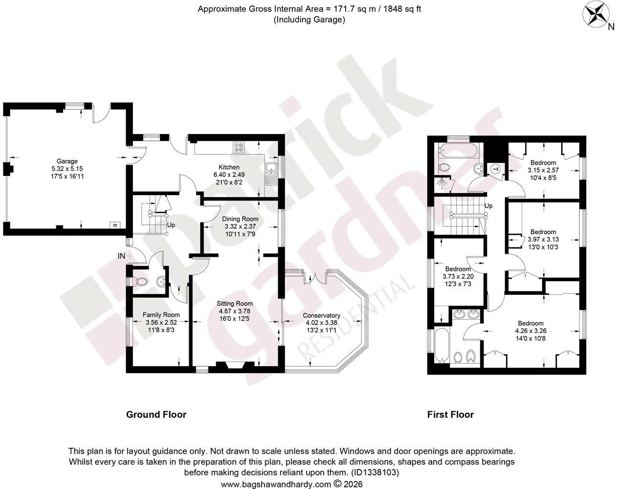 Ashwood Park, Fetcham KT22 floorplan