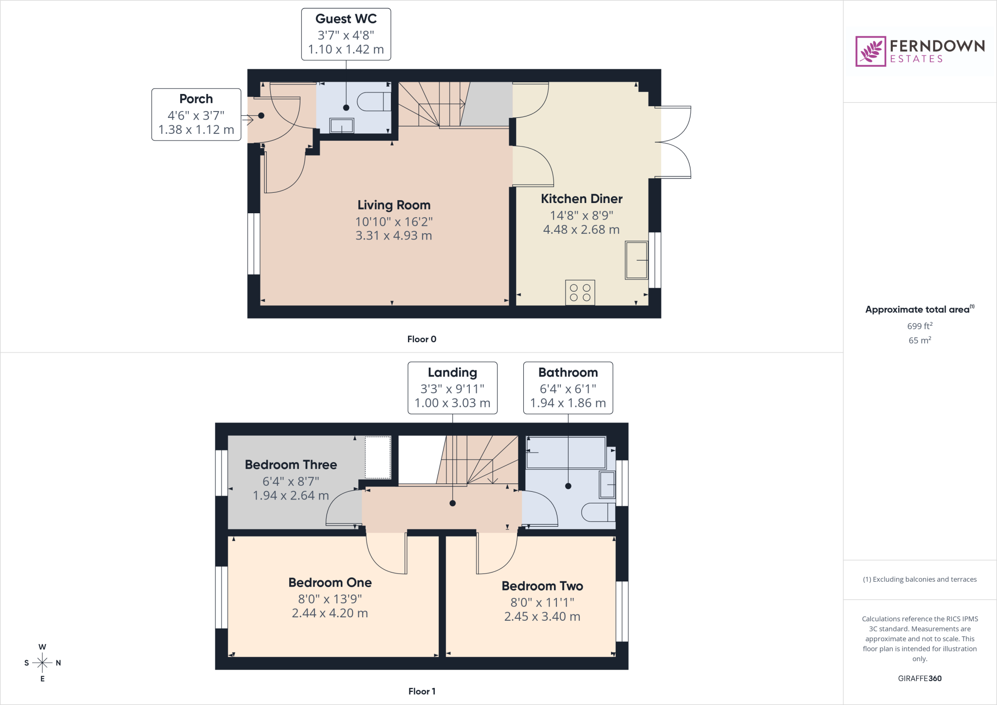 Pike Drive, Chelmsley Wood, Birmingham, B37 floorplan