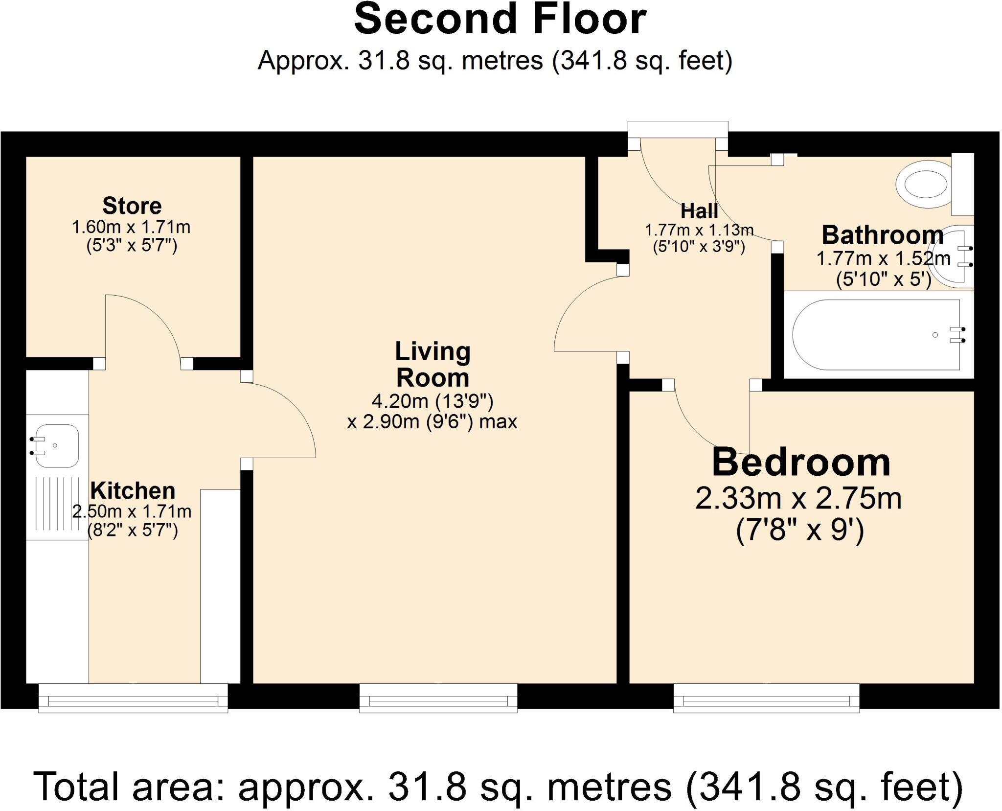 Douglas Street, Preston floorplan