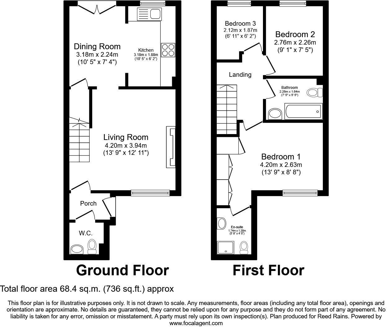 Tingley, Wakefield, West Yorkshire, WF3 floorplan