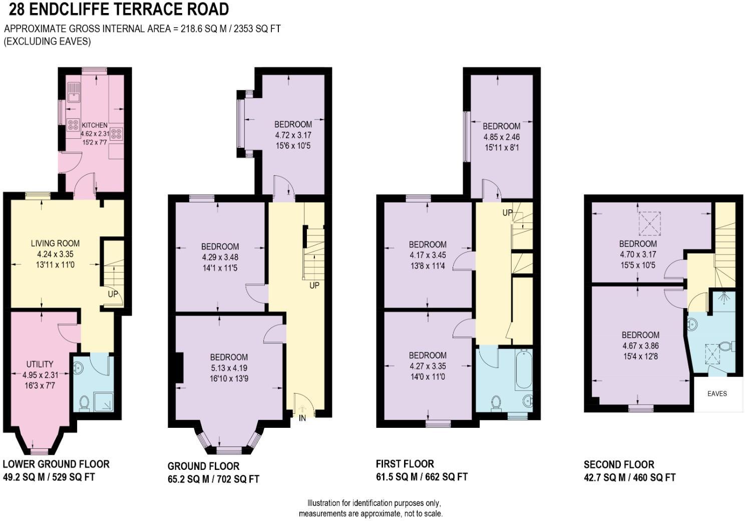 28 Endcliffe Terrace Road, Broomhill S11 8RT floorplan