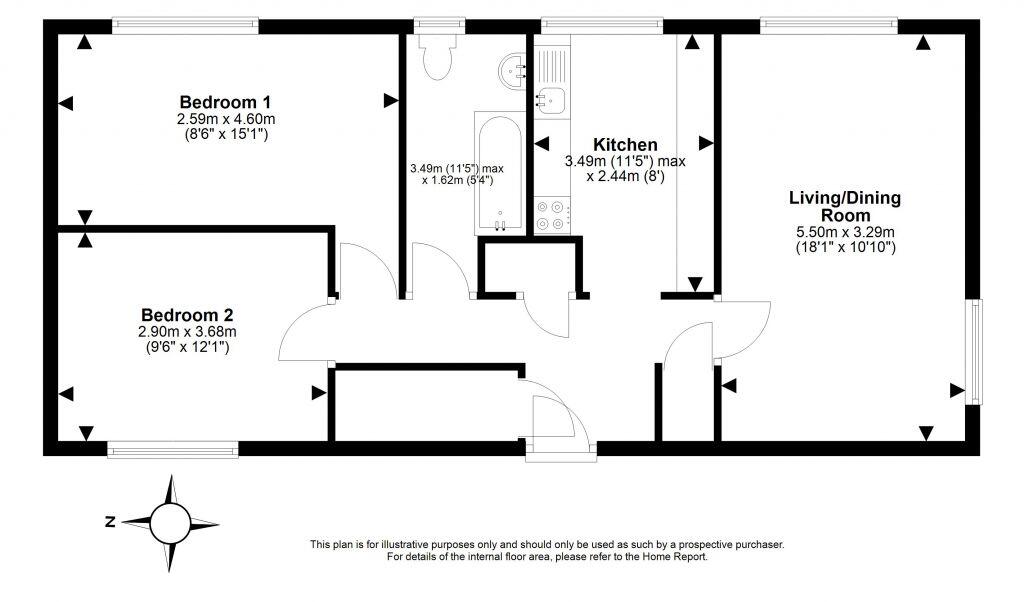 5 Atheling Grove, South Queensferry, Queensferry, EH30 9PF floorplan
