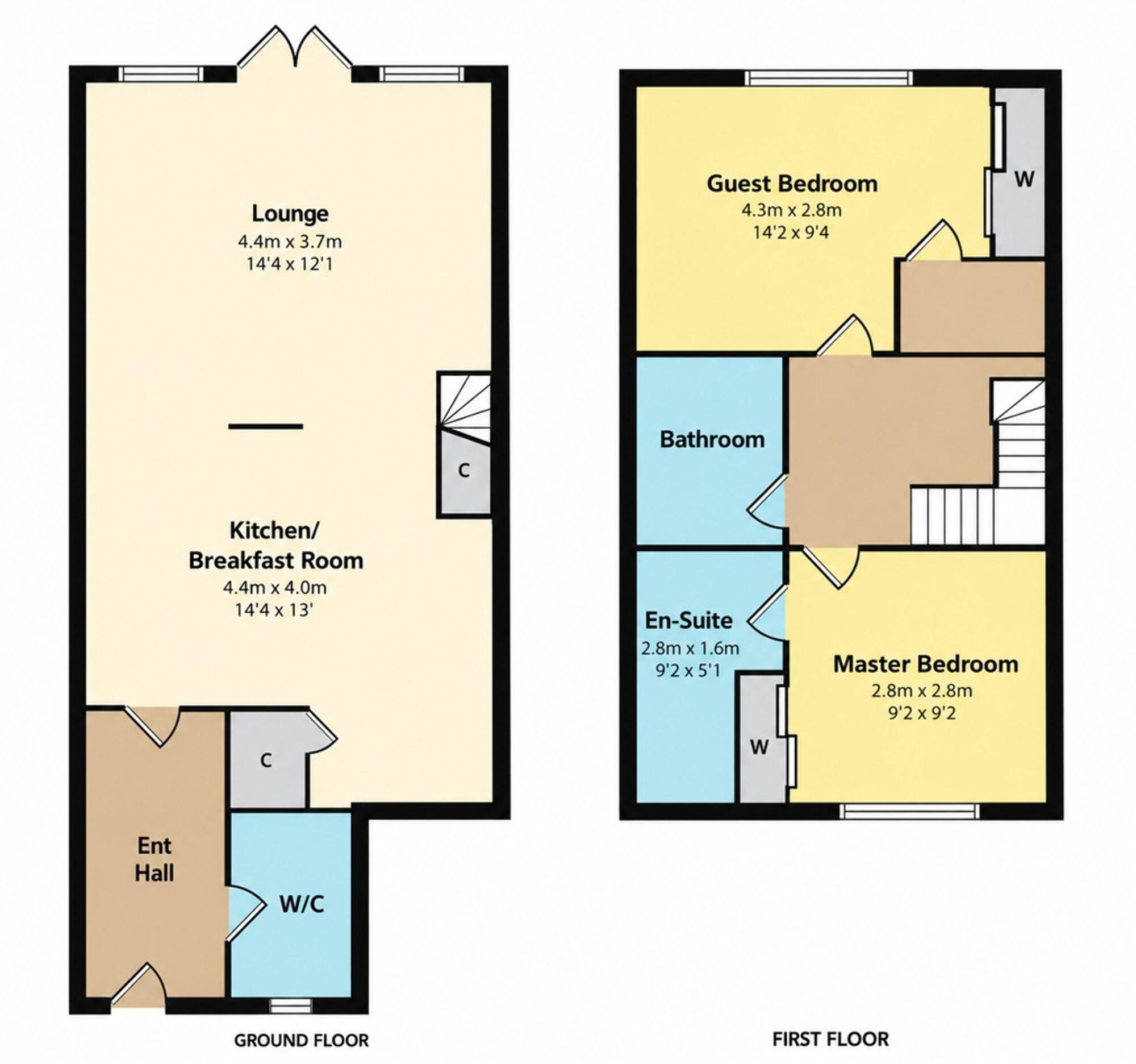 Clare Crescent, Larkhall, ML9 floorplan