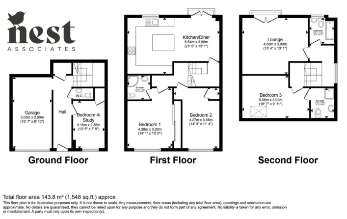 Longwood Close, Plymouth, Devon floorplan