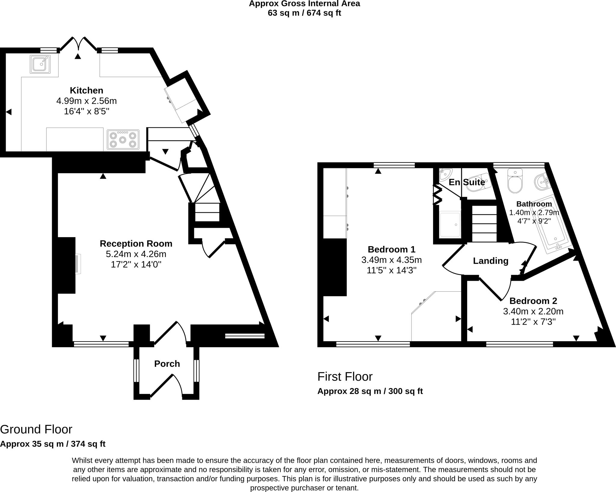 Rebeccas Cottage, High Street, Welton, Daventry, Northamptonshire, NN11 floorplan