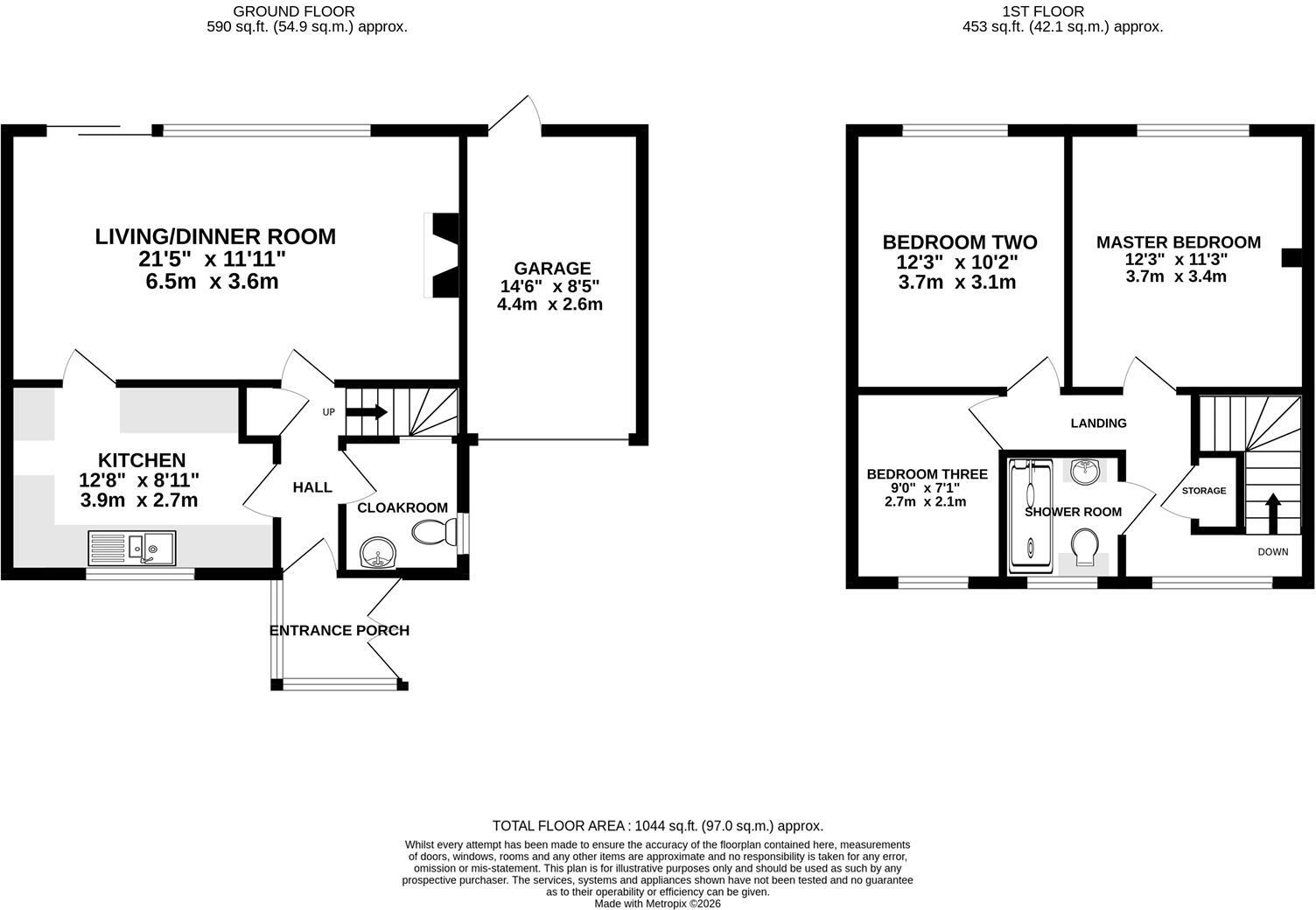 Vanguard Avenue, Weymouth floorplan