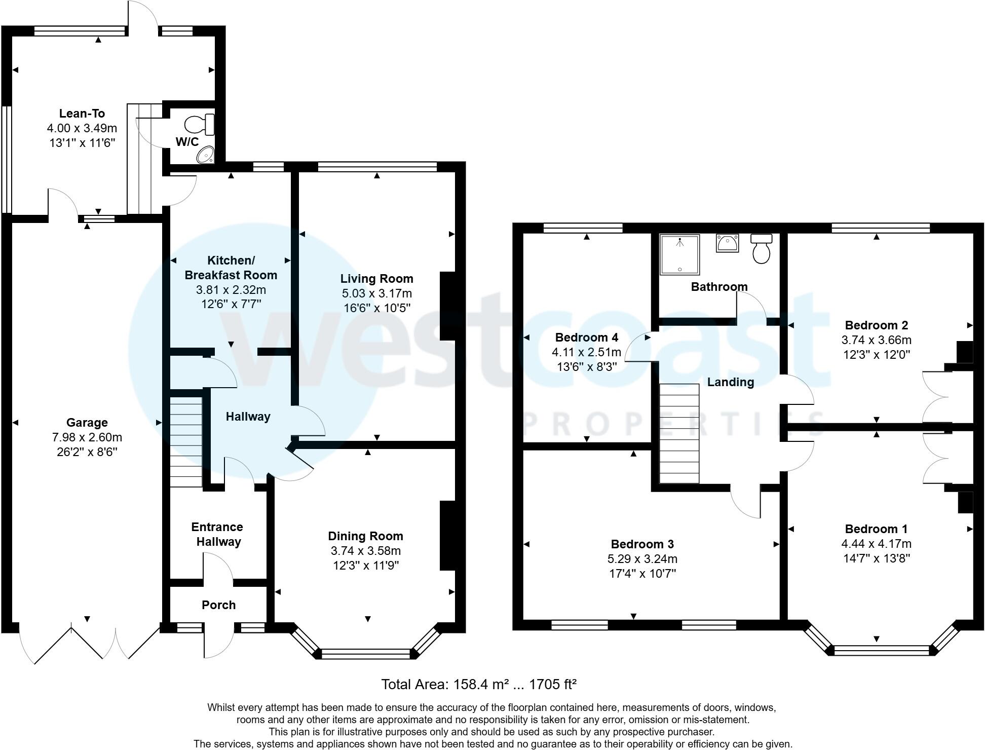 Ferndale Road, Bristol, Gloucestershire, BS7 floorplan