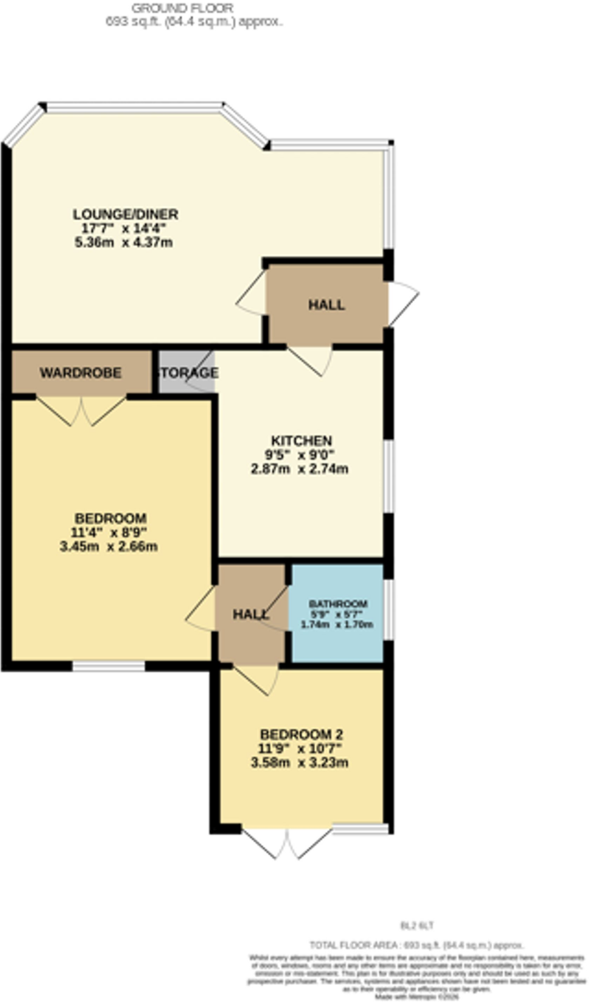 Tarbet Drive, Bolton, BL2 floorplan