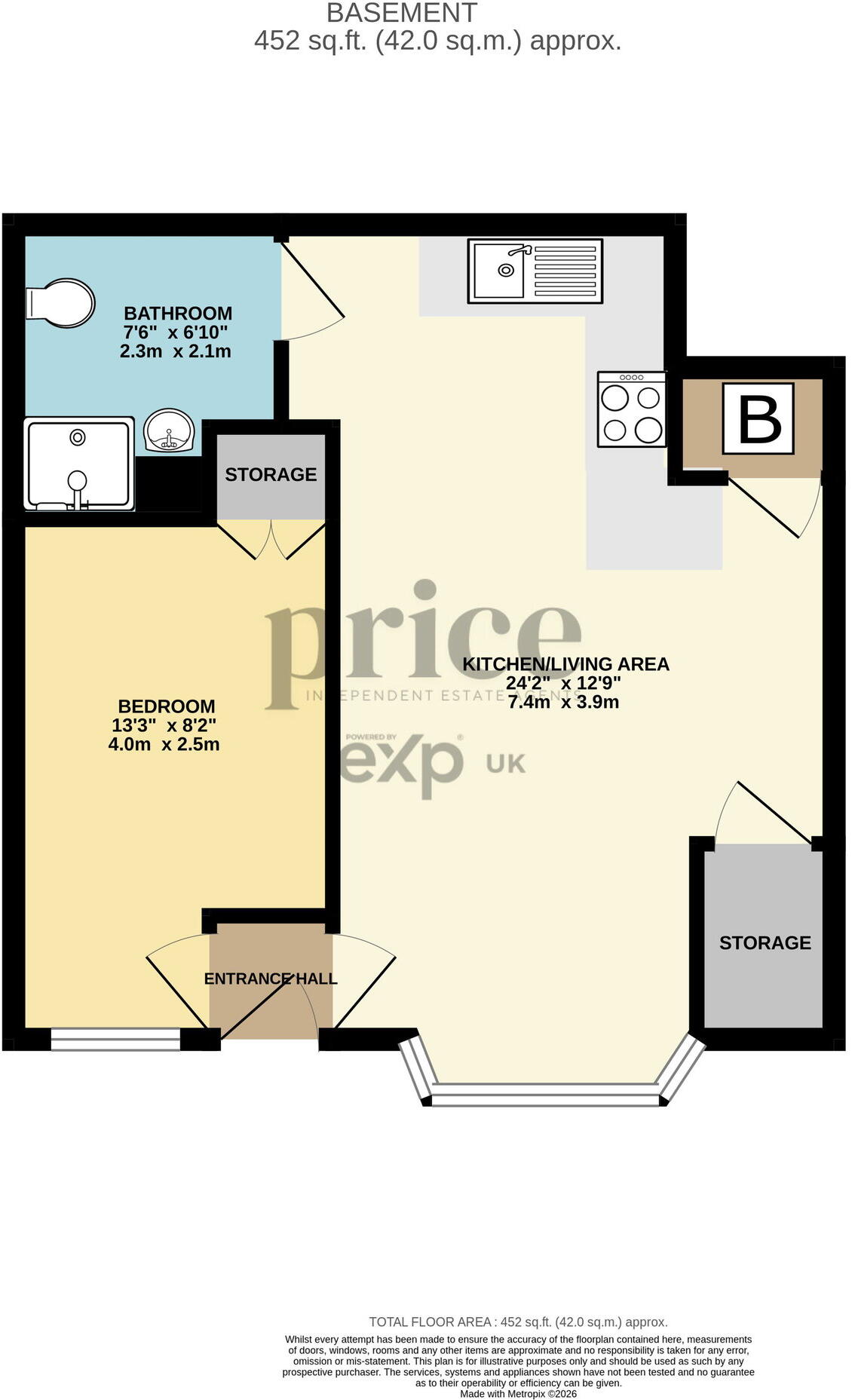 Wenlock Terrace, York, YO10 4DU floorplan