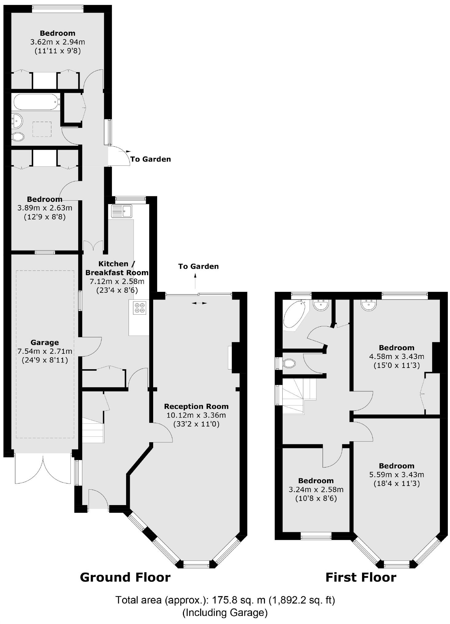 Burlington Road, Isleworth floorplan