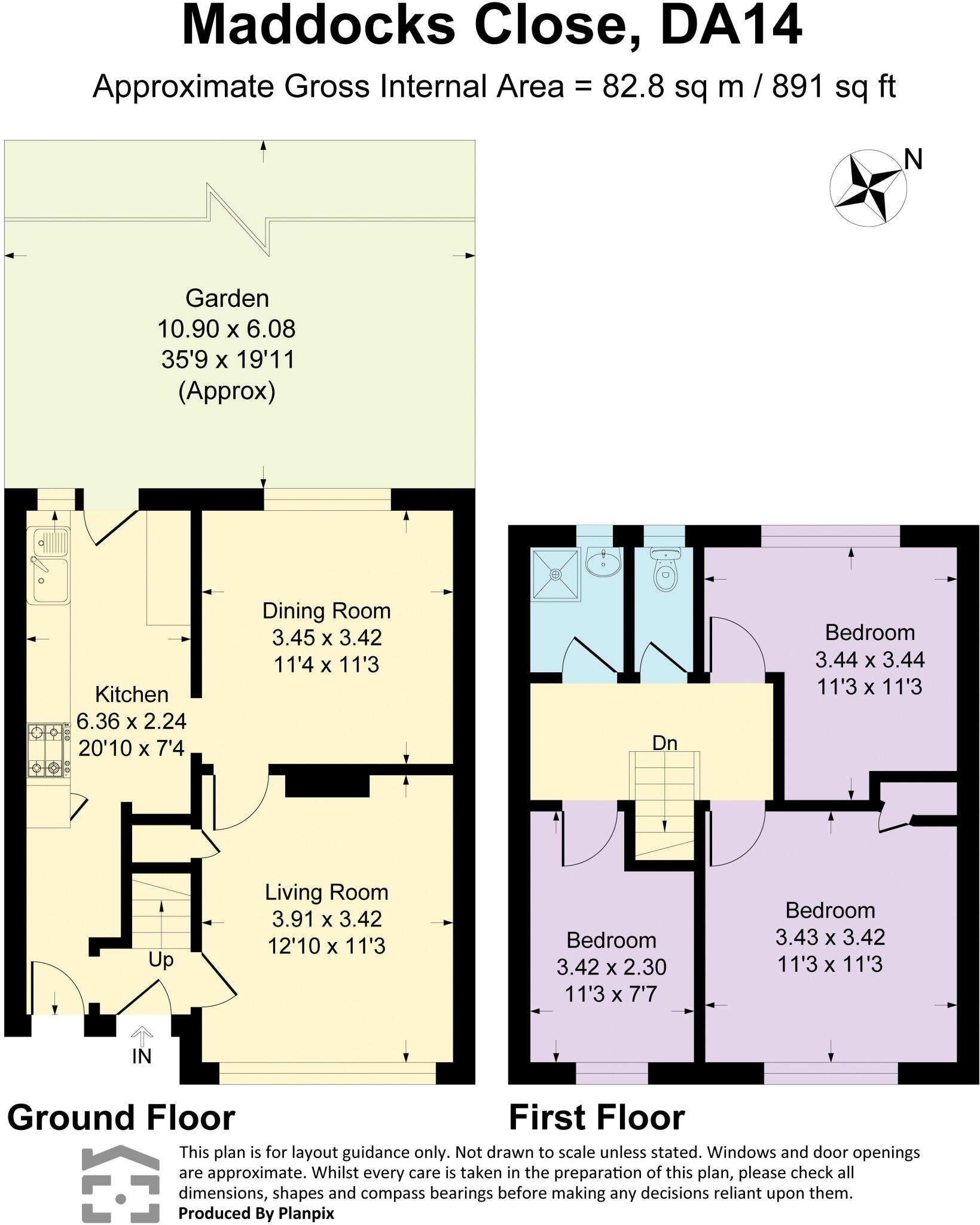 Maddocks Close, Sidcup floorplan