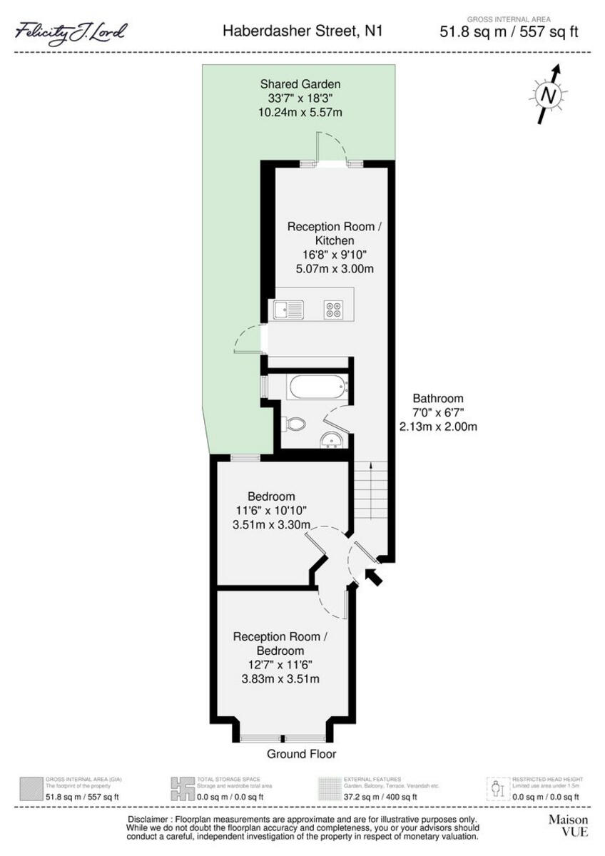 Haberdasher Street, LONDON floorplan
