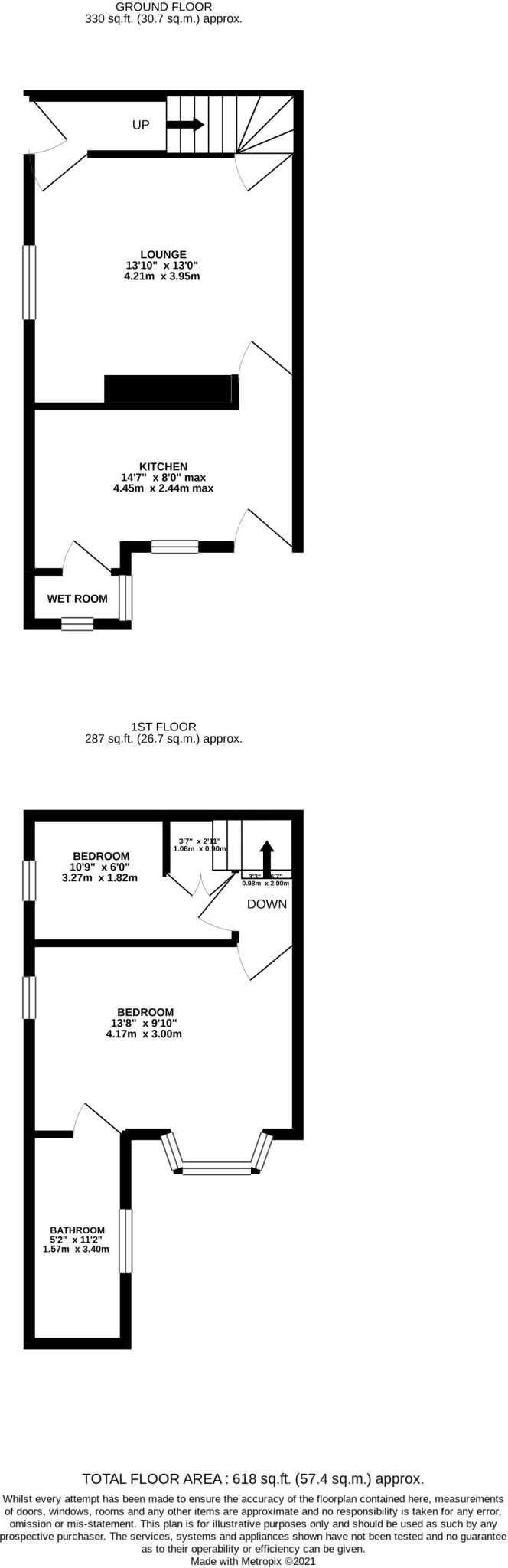 Albert Street, Durham City, DH1 floorplan