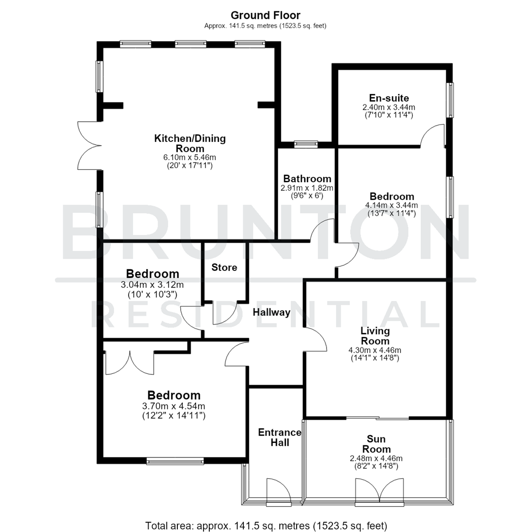 Otterburn, Newcastle Upon Tyne, NE19 floorplan