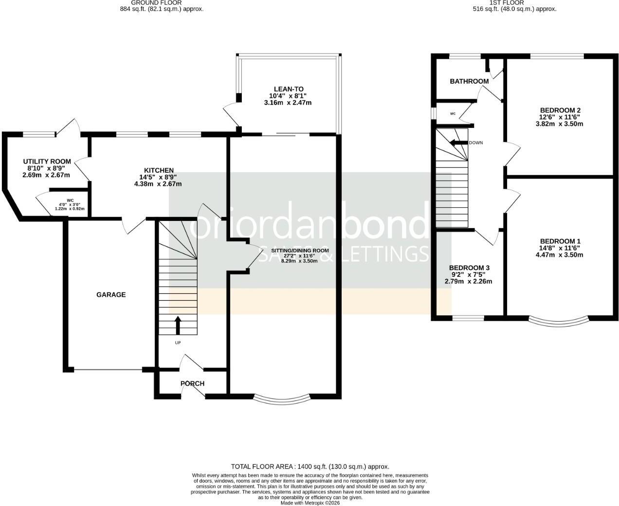 Spinney Hill Crescent, Parklands, Northampton NN3 floorplan