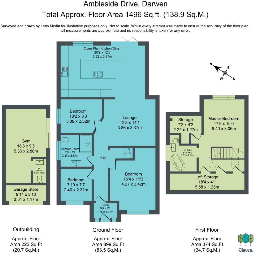Ambleside Drive, Darwen floorplan