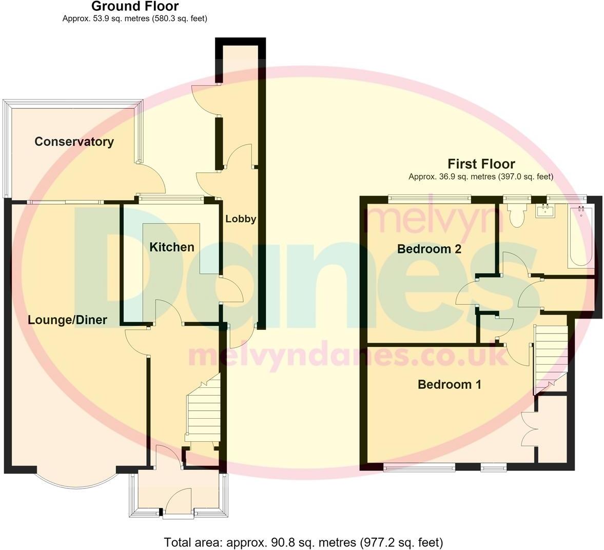Barrows Lane, Sheldon, Birmingham floorplan