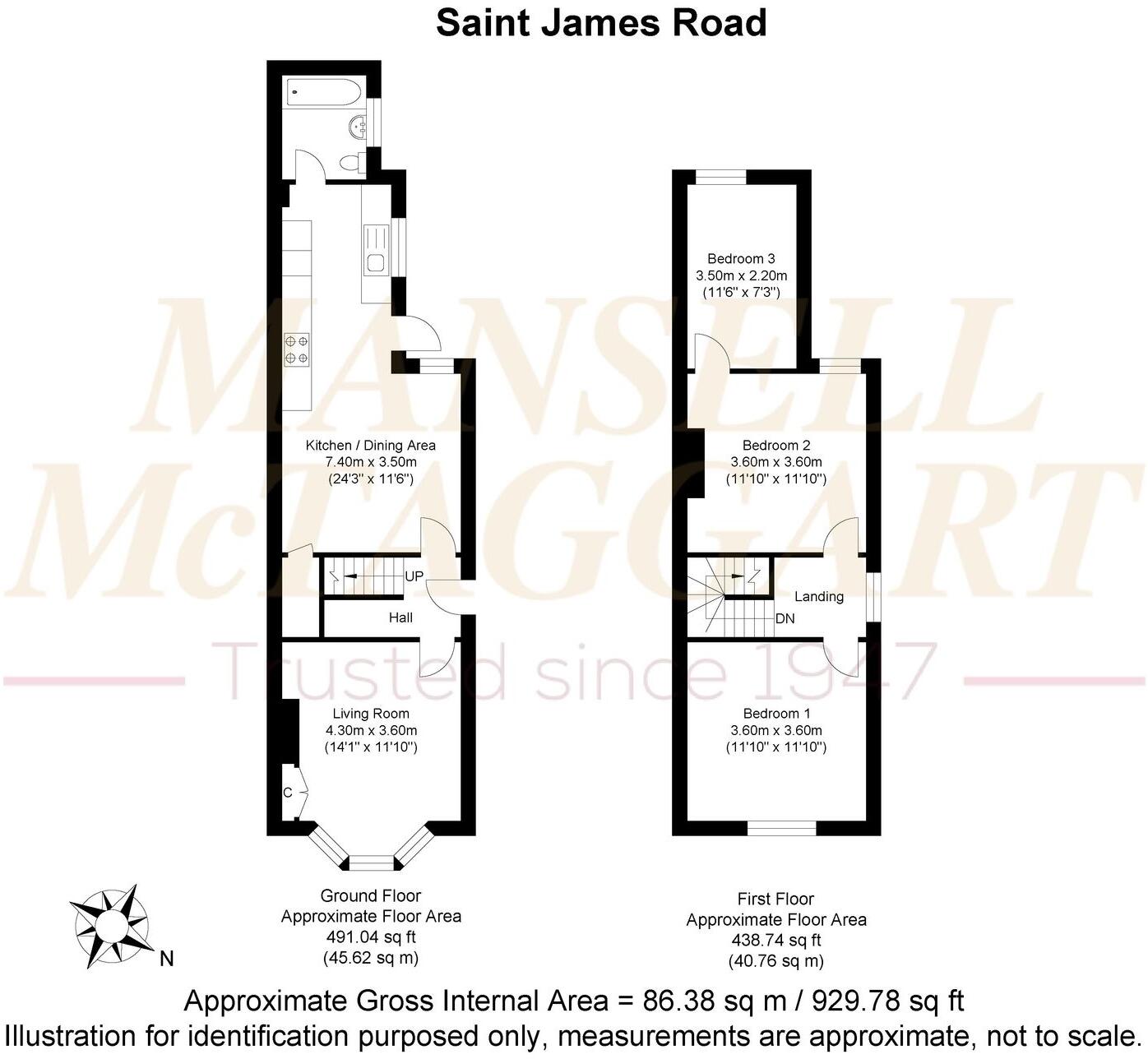 St. James Road, Tunbridge Wells, TN1 floorplan