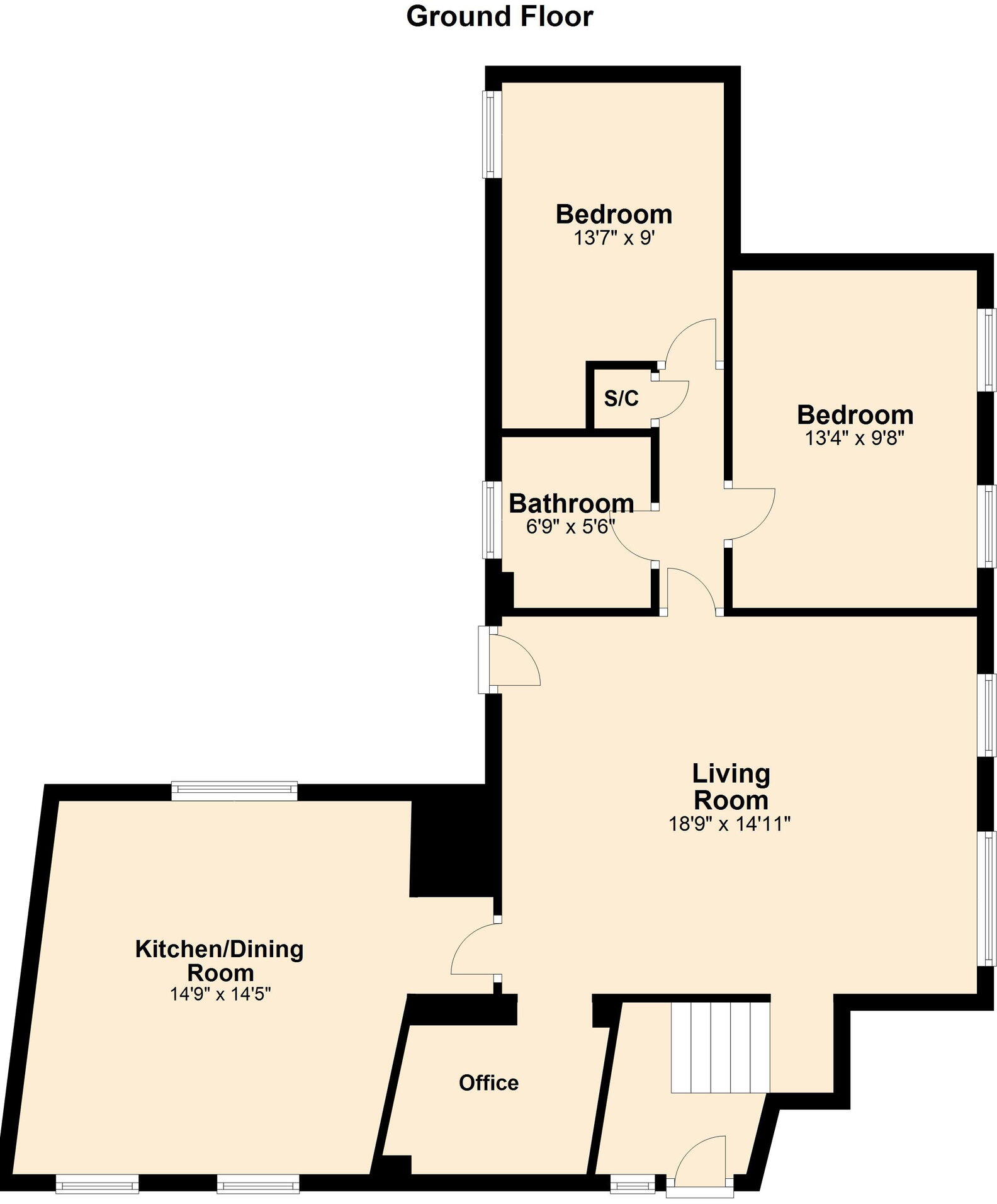 Bridge Street, Raunds, NN9 6HZ floorplan