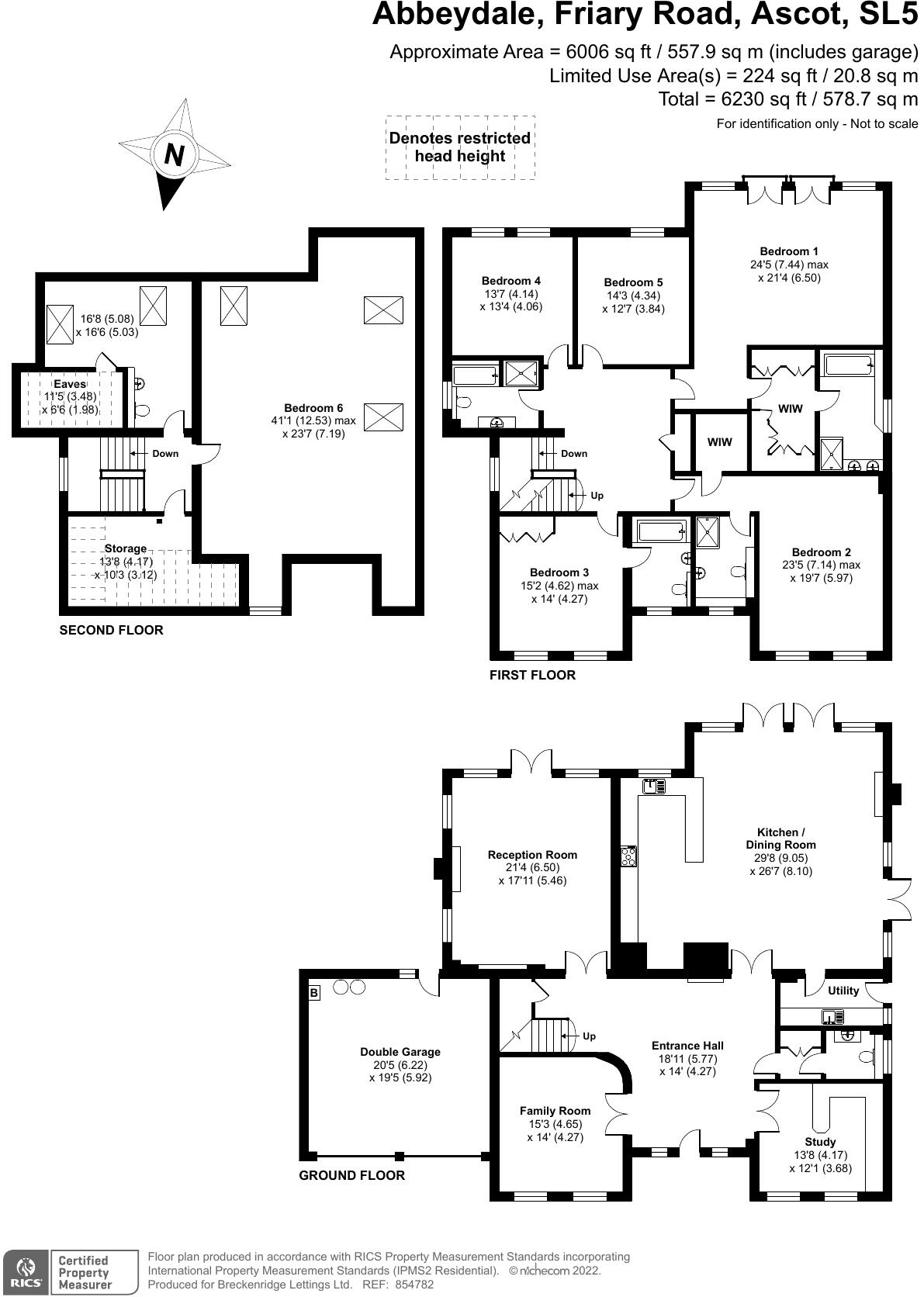 Friary Road, South Ascot, Berkshire, SL5 floorplan