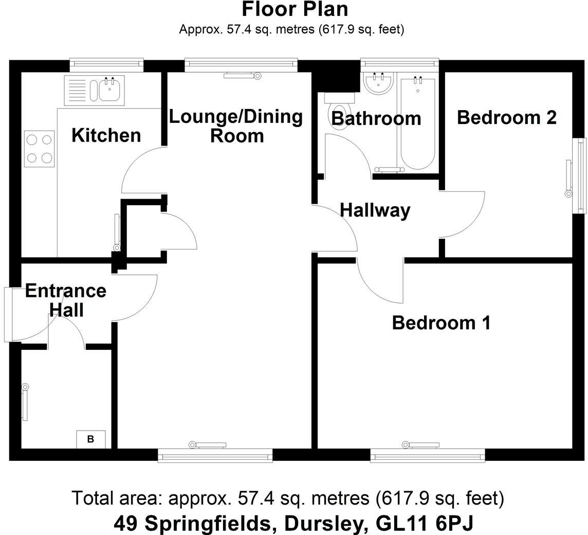 Springfields, Dursley floorplan