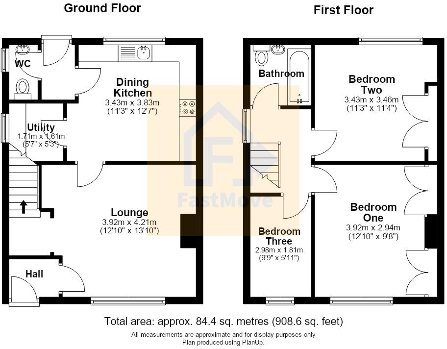 Springfield Road, Hoyland Common, Barnsley floorplan