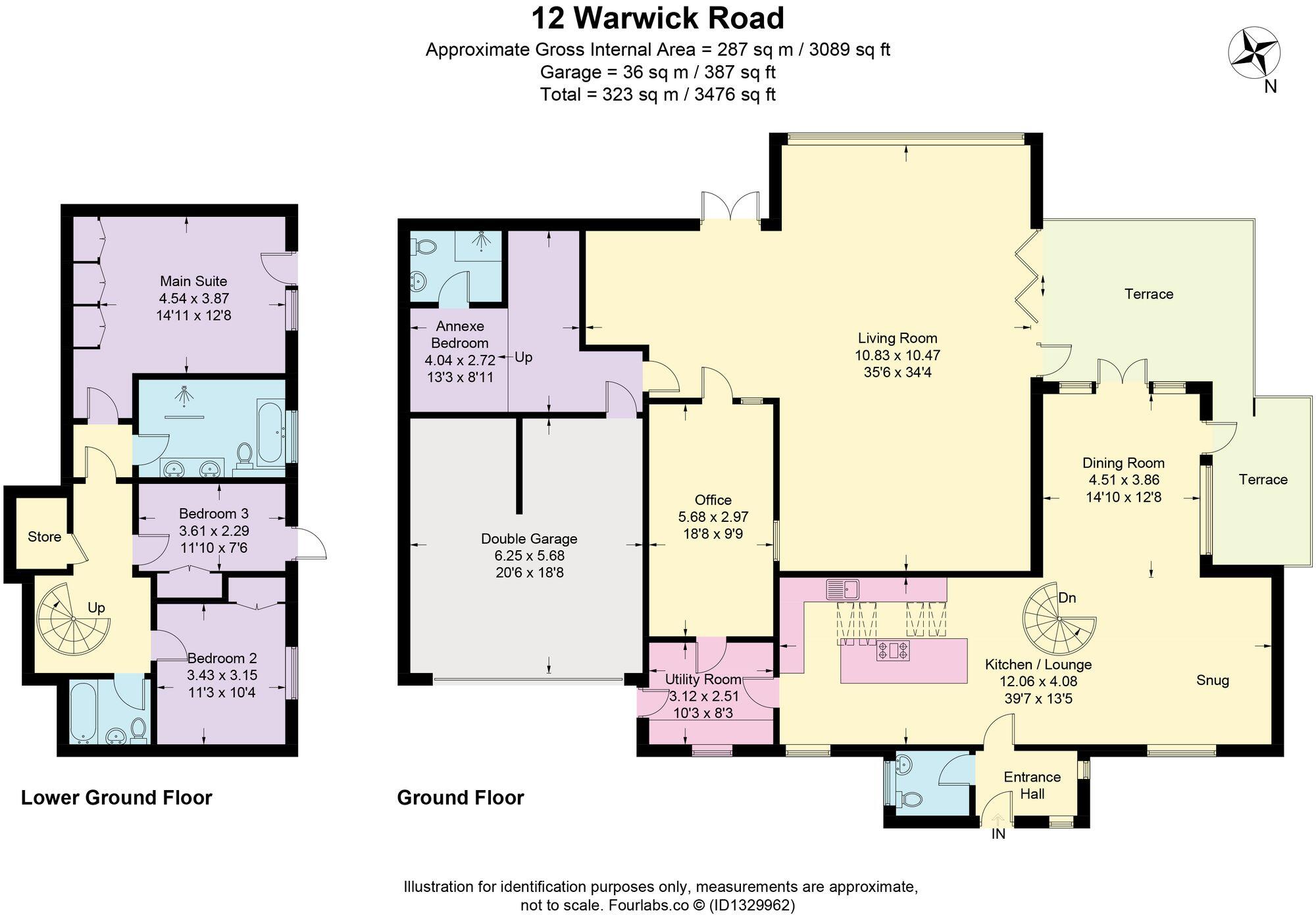 Versatile Living in Leafy Mapperley Park floorplan