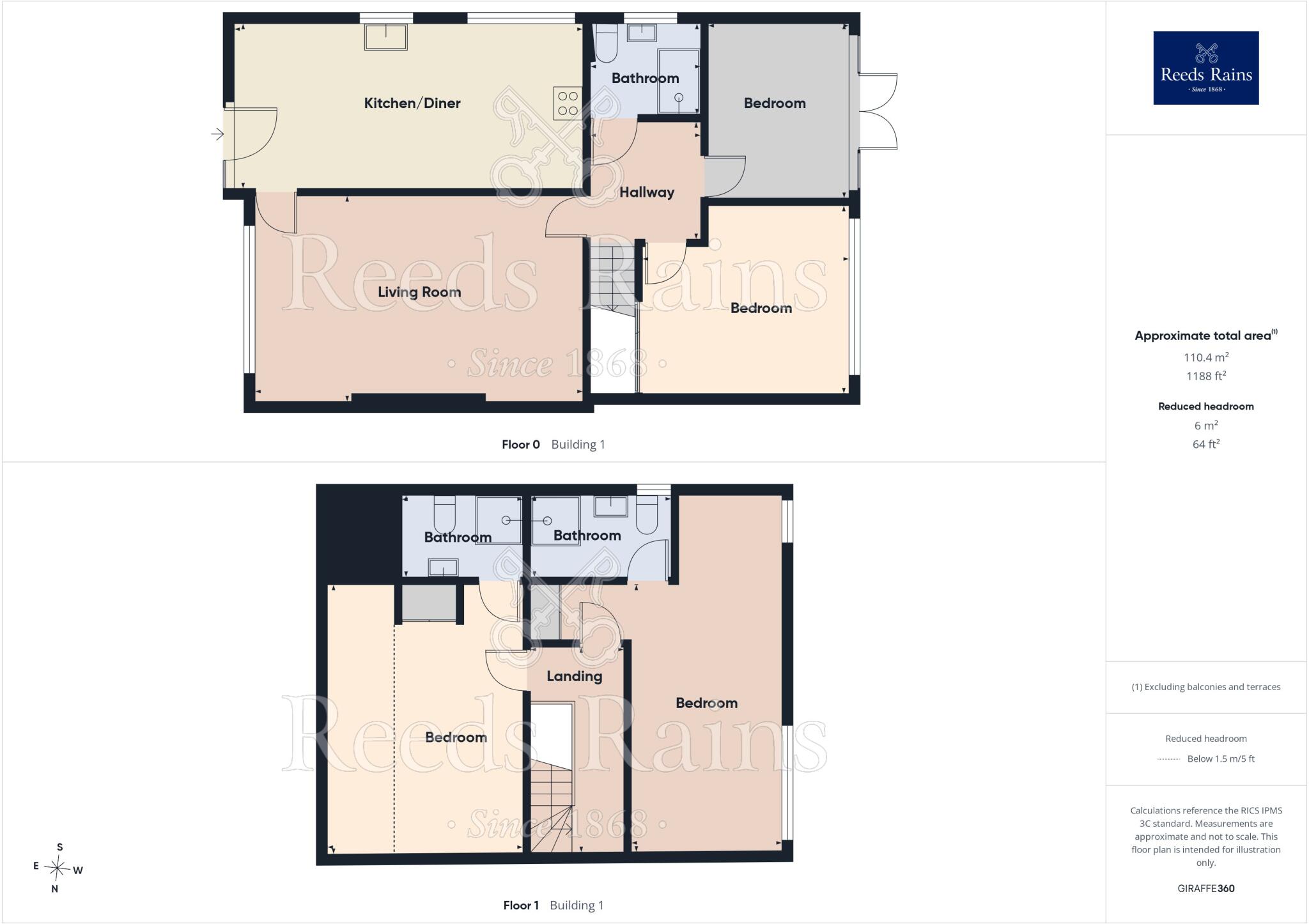 Montague Road, Bishopthorpe, York, North Yorkshire, YO23 floorplan