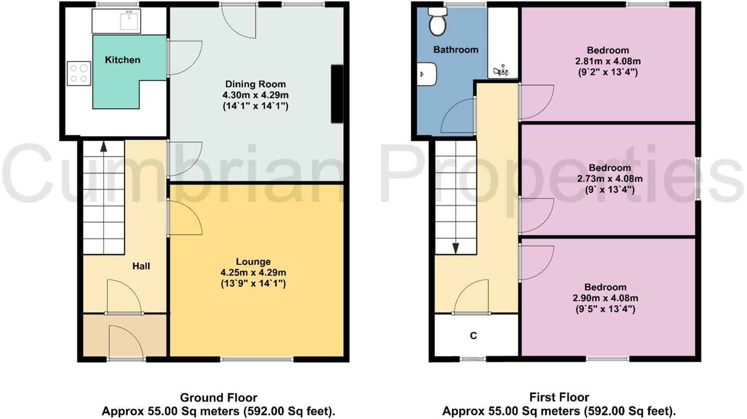 London Road, Carlisle floorplan