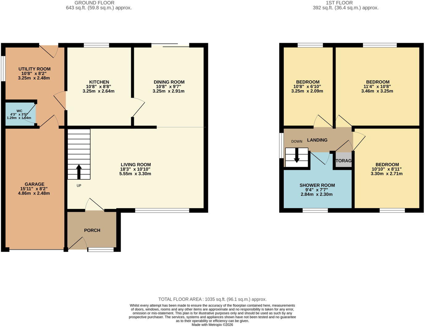 Waters Avenue, Carlton Colville, Lowestoft, NR33 8BJ floorplan